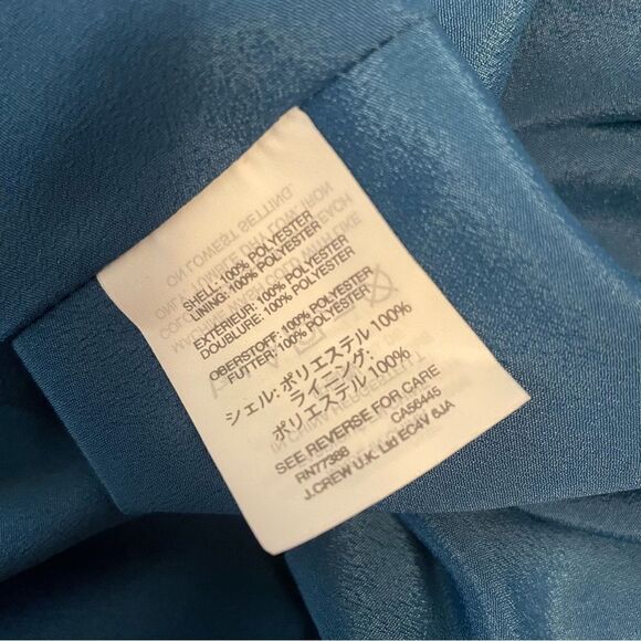 J. Crew X Abigail Borg Prairie Short Sleeve Floral Button-Down Dress Size 00 - Picture 7 of 8